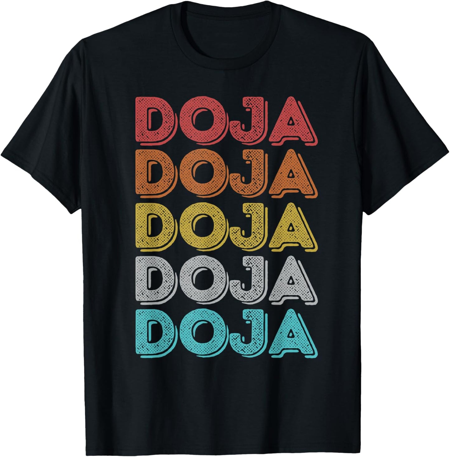 Vintage Retro Doja T-Shirt - T-Shirt | Black