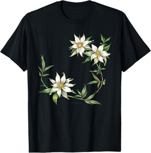 Edelweiss In A Frame T-Shirt - T-Shirt | Black