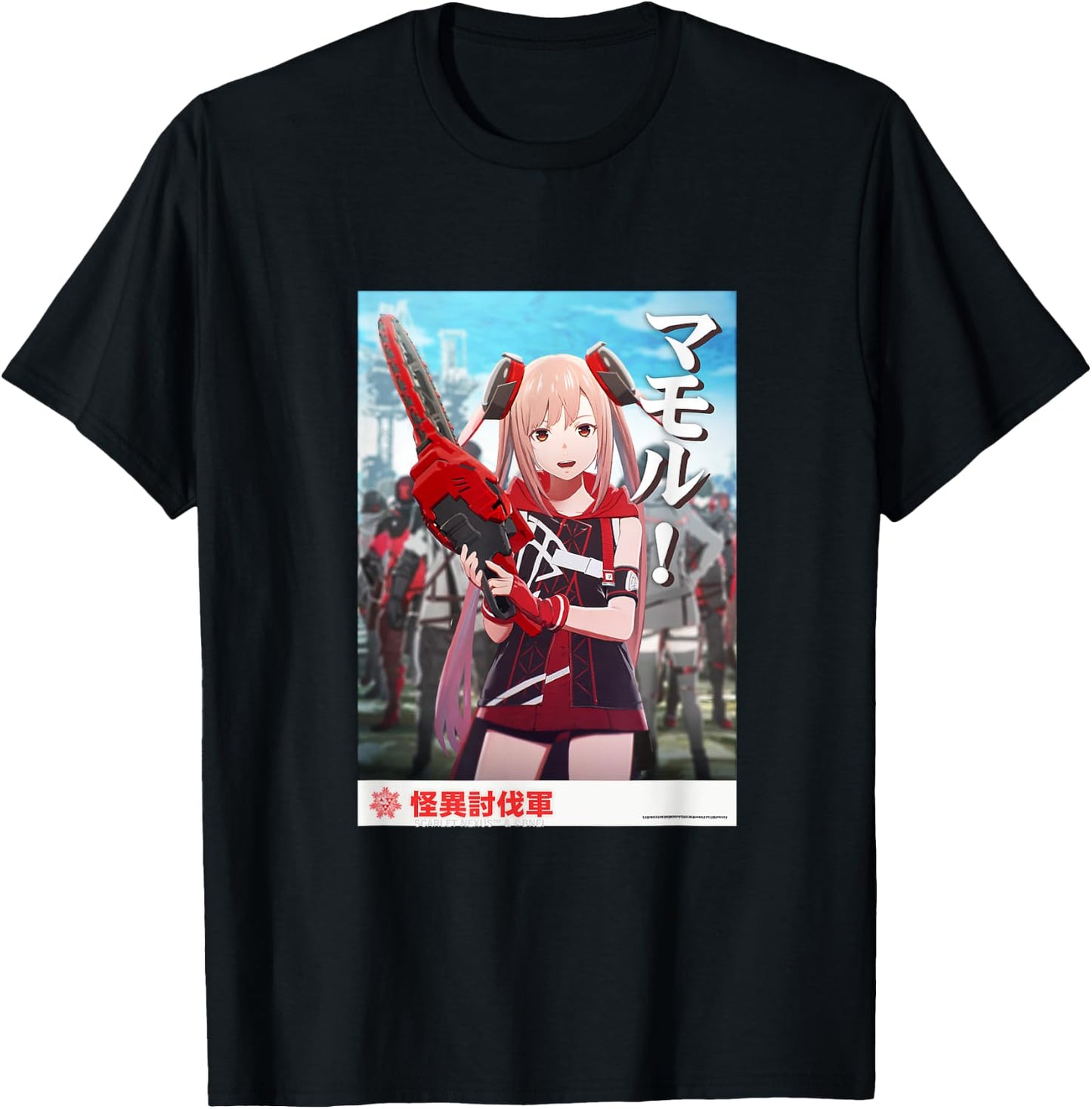 Scarlet Nexus Poster T-Shirt - T-Shirt | Black