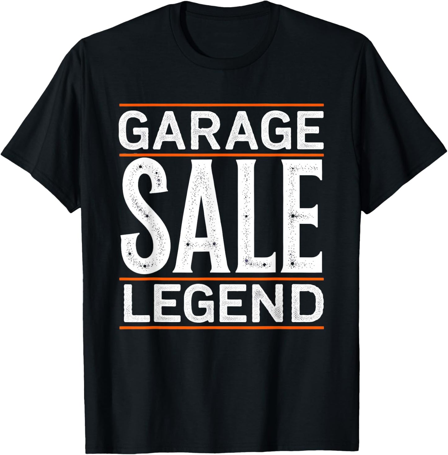 Flea Market Legend Vintage Look T-Shirt - T-Shirt | Black