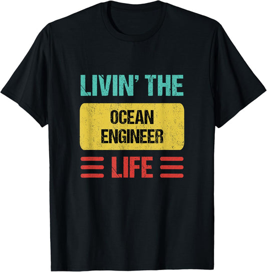 Ocean Engineer T-Shirt - T-Shirt | Black