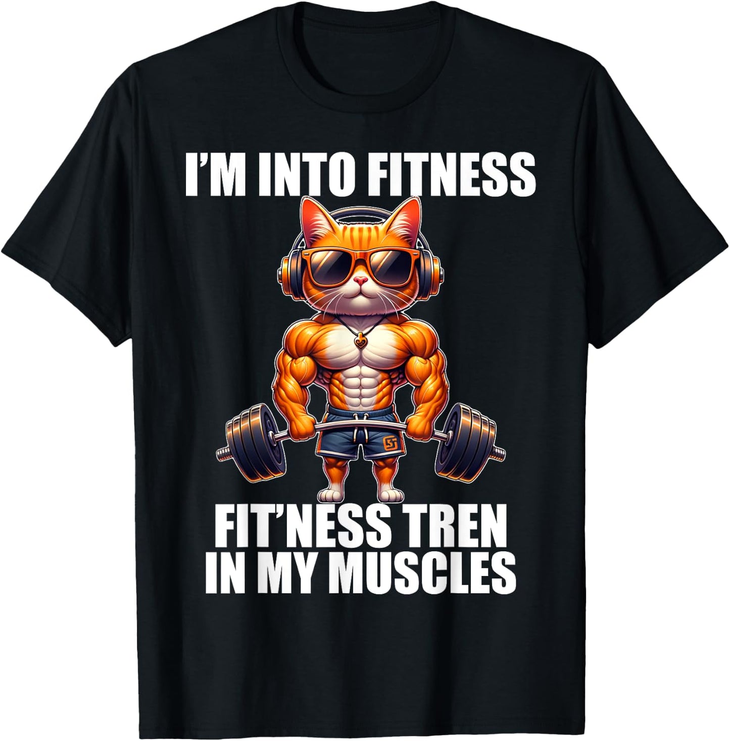 Funny Bodybuilder Tren Steroid Fitness Gym Meme Men Women T-Shirt - T-Shirt | Black