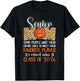 Basketball Senior Mom Class Of 2026 Basketball Senior Mother T-Shirt - T-Shirt | Black