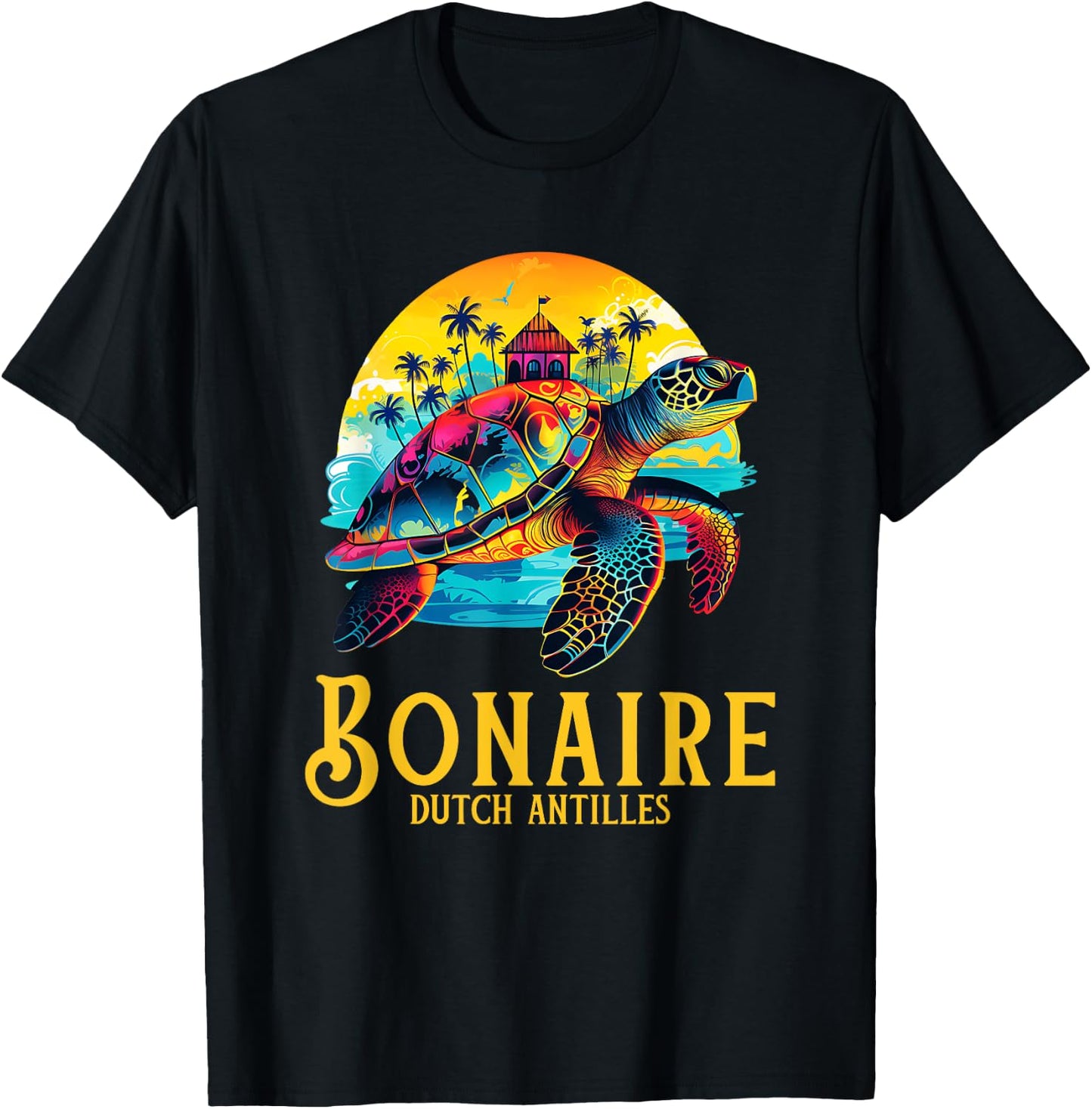 Bonaire Netherlands Antilles/Bonaire T-Shirt - T-Shirt | Black