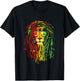 Reggae Music lovers , Jamaican royal lion T-Shirt - T-Shirt | Black