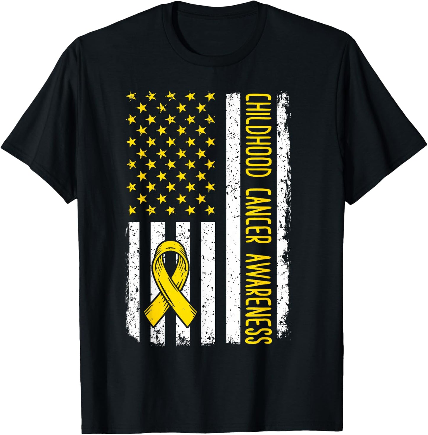 Childhood Cancer Awareness Shirt 2024 Childhood Cancer T-Shirt - T-Shirt | Black