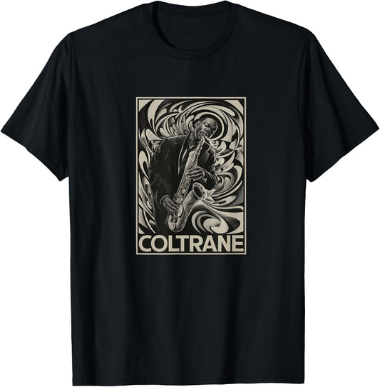 Yes, I Speak Coltrane - Jazz Music Lover T-Shirt - T-Shirt | Black