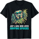 Jumping Spiders Jumping Spider T-Shirt - T-Shirt | Black