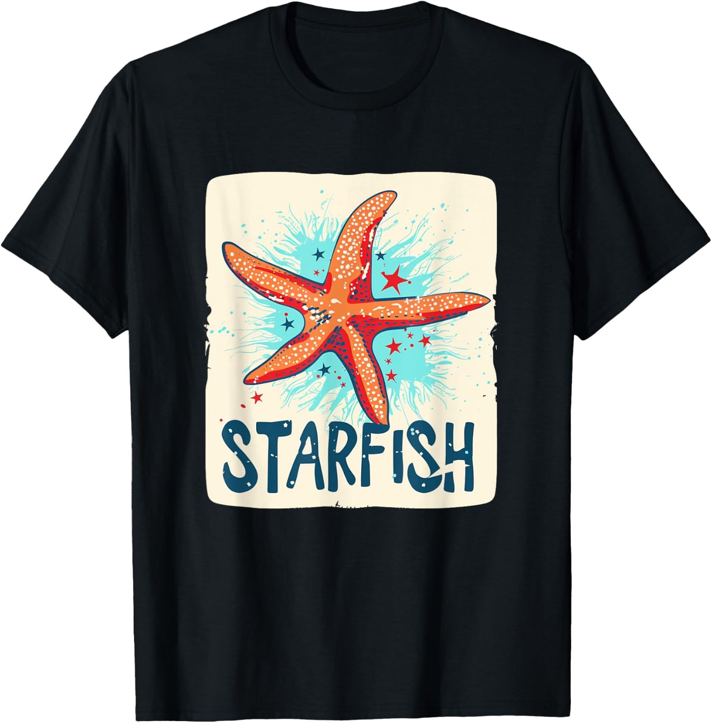 Funny Starfish Costume for Boys and Girls T-Shirt - T-Shirt | Black