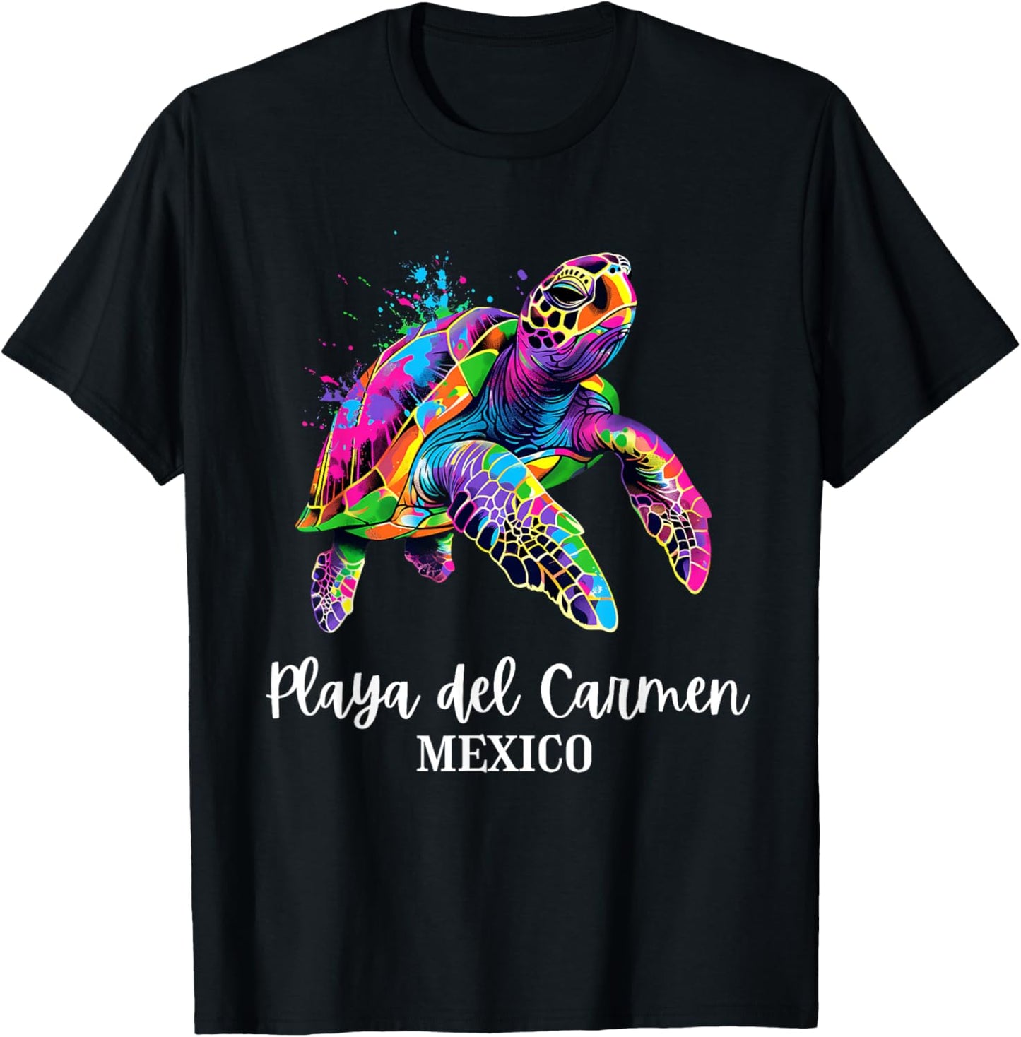 Playa Del Carmen Mexico Playa Souvenir T-Shirt - T-Shirt | Black
