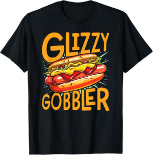 Funny HotDog Glizzy Gobbler Number One Glizzy T-Shirt - T-Shirt | Black