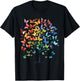 Butterfly Tree - Lepidopterist Butterfly Lover Butterflies T-Shirt - T-Shirt | Black