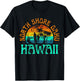 North Shore Oahu Hawaii Surf Beach Surfer Waves Girls T-Shirt - T-Shirt | Black