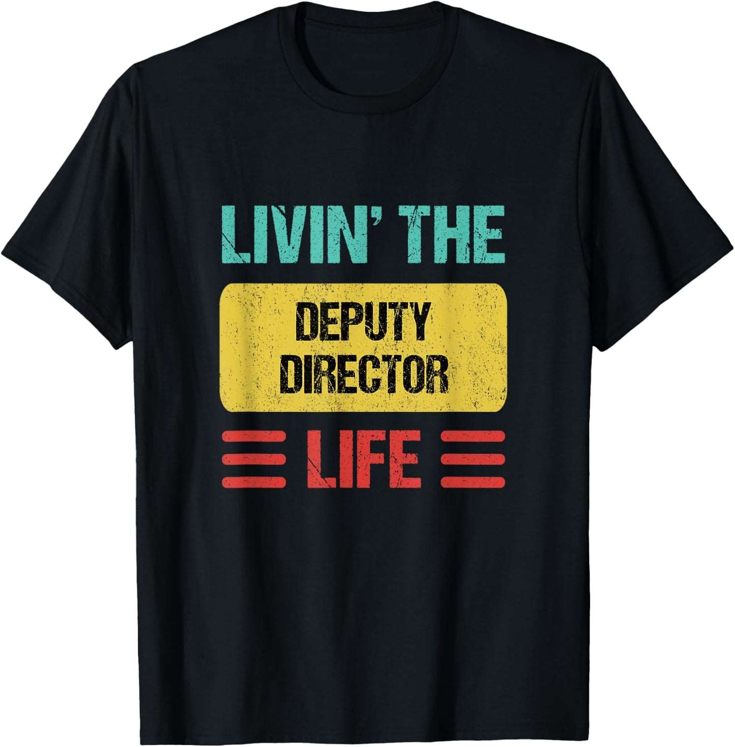 Deputy Director T-Shirt - T-Shirt | Black