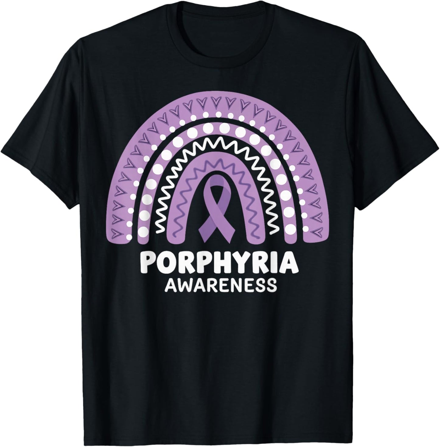 Porphyria Awareness T-Shirt - T-Shirt | Black