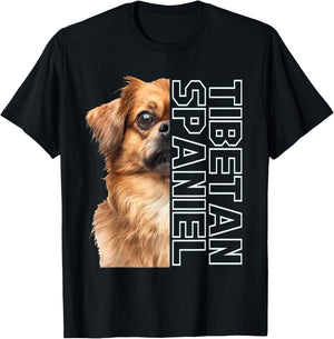 Tibetan Spaniel T-Shirt - T-Shirt | Black