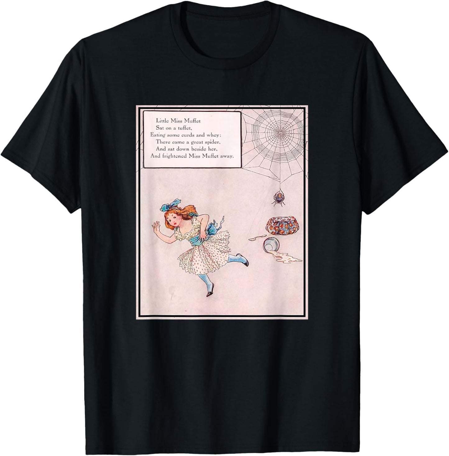 Little Miss Muffet (1915) T-Shirt - T-Shirt | Black