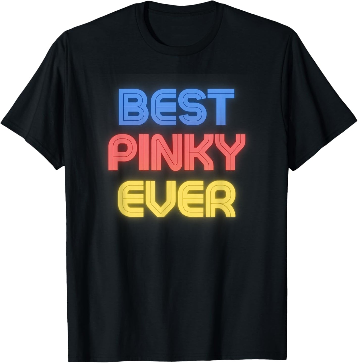 Best Pinky Ever - Funny Pinky Name Pinky T-Shirt - T-Shirt | Black
