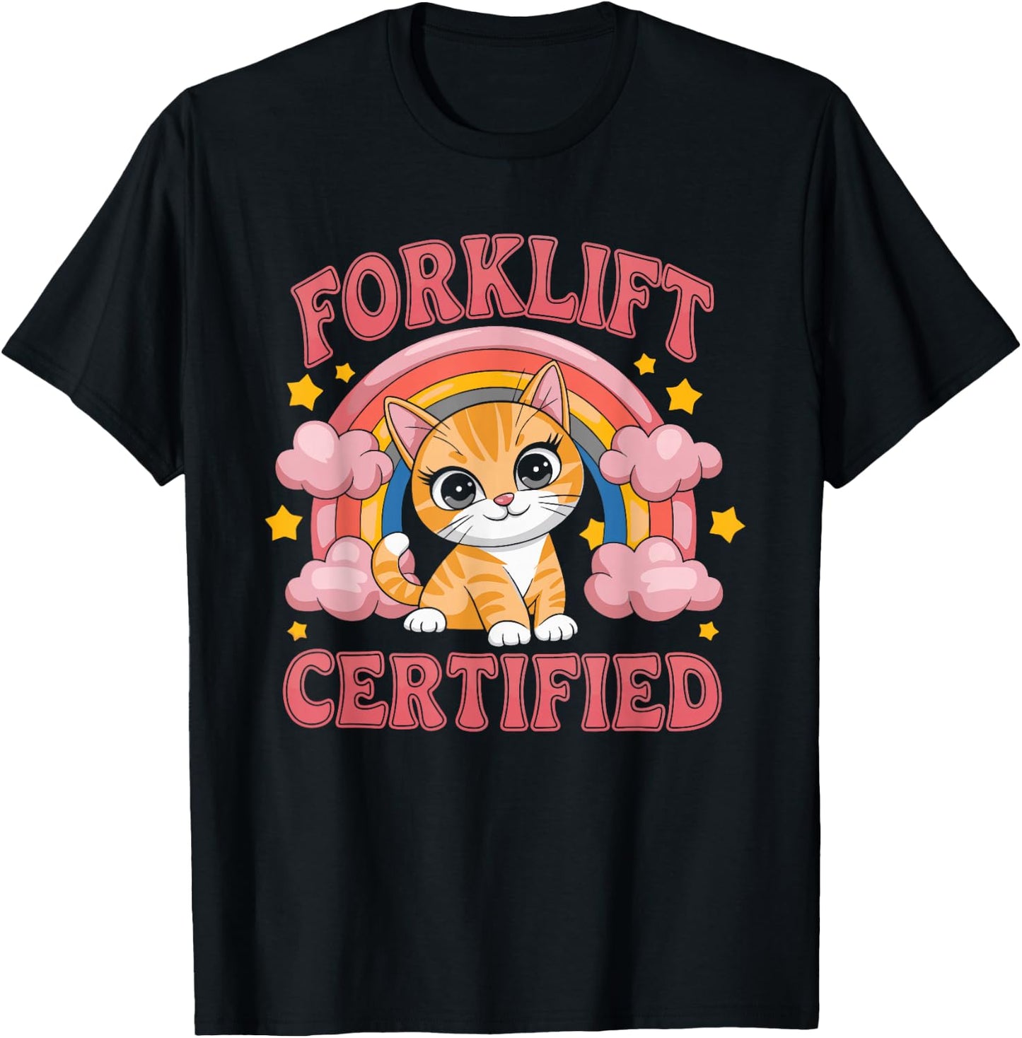 Forklift Certified T-Shirt - T-Shirt | Black