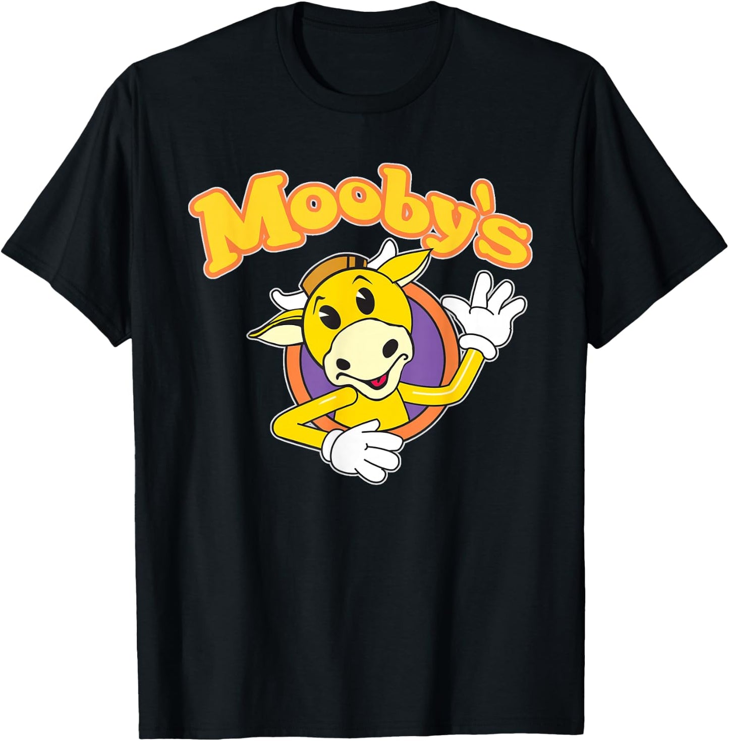 Clerks 3 Mooby's Logo Fast-Food Culture Classic T-Shirt - T-Shirt | Black