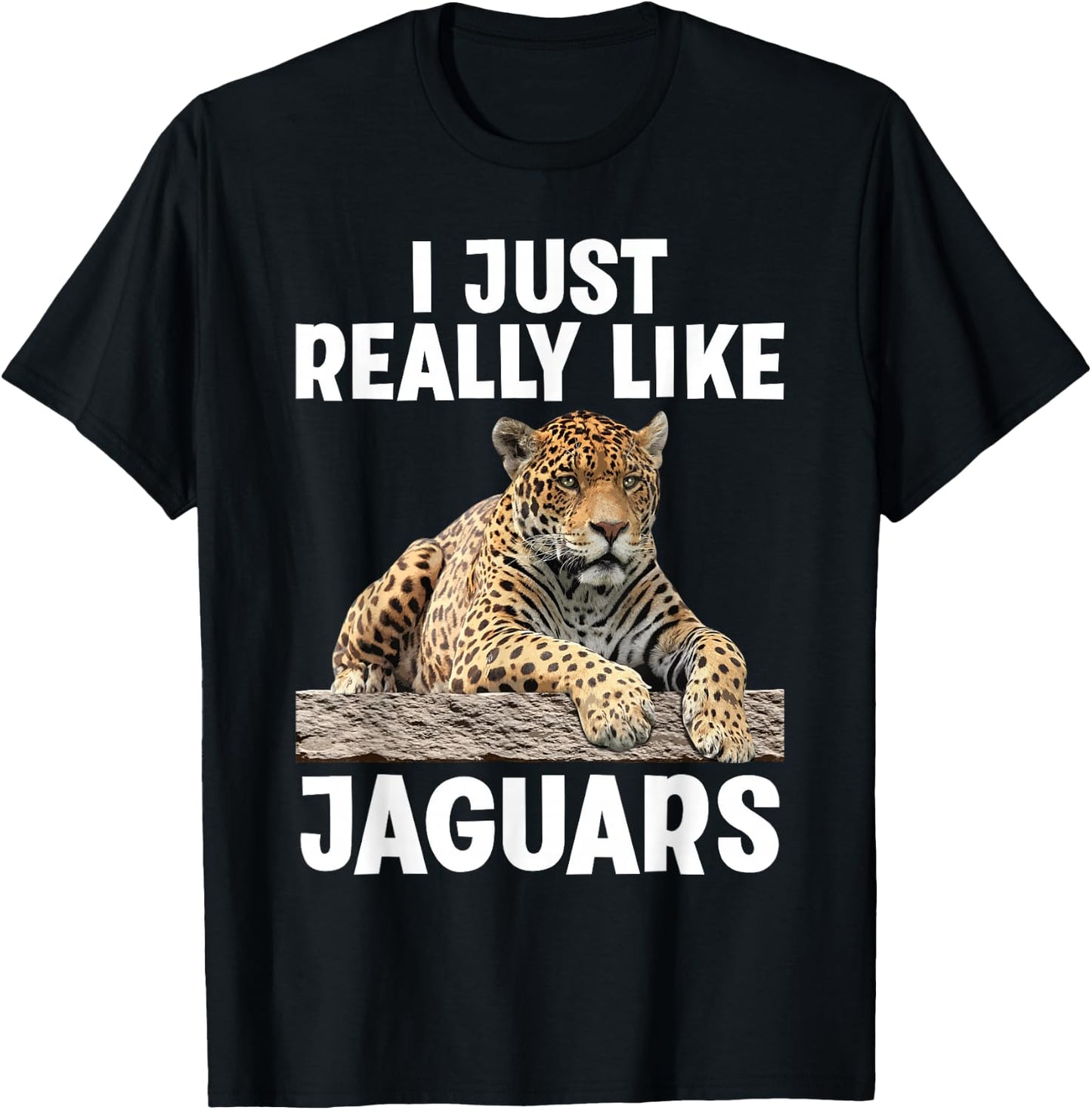 Cool Jaguar Design Women Kids Zoo Cheetah Jaguar T-Shirt - T-Shirt | Black