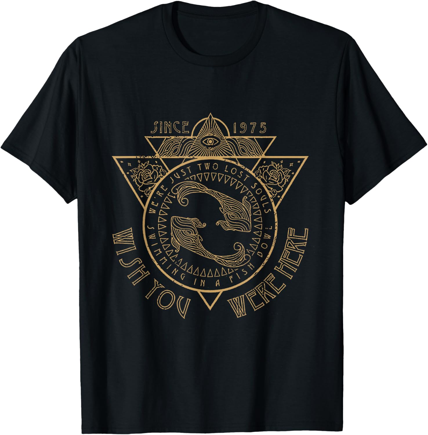 Wish You were Here T-Shirt - T-Shirt | Black