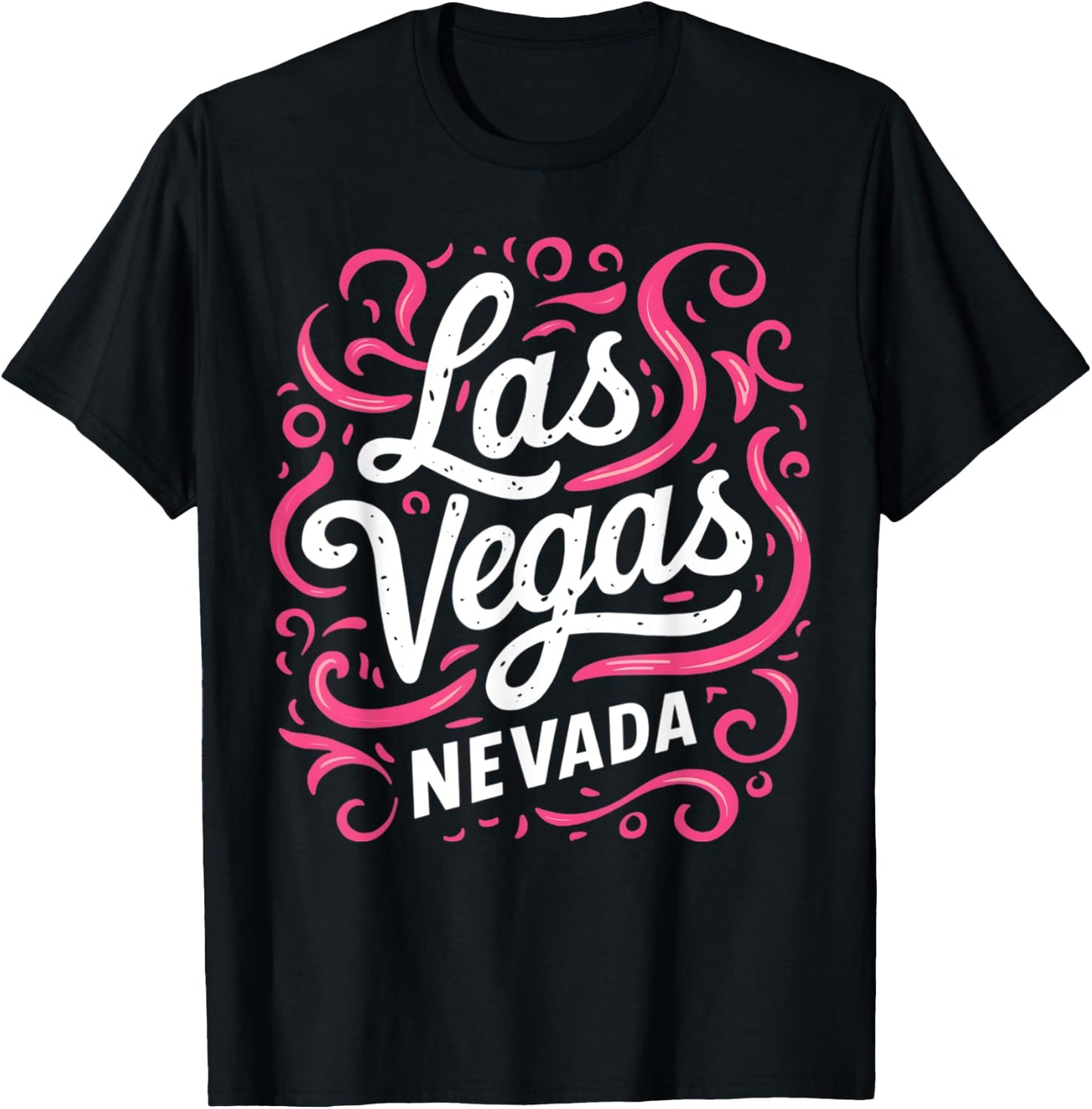 I Love LAS VEGAS Nevada City Vegas Souvenir Gifts Las Vegas T-Shirt - T-Shirt | Black