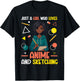 Just A Girl Who Loves Anime And Sketching Afro Anime Merch T-Shirt - T-Shirt | Black