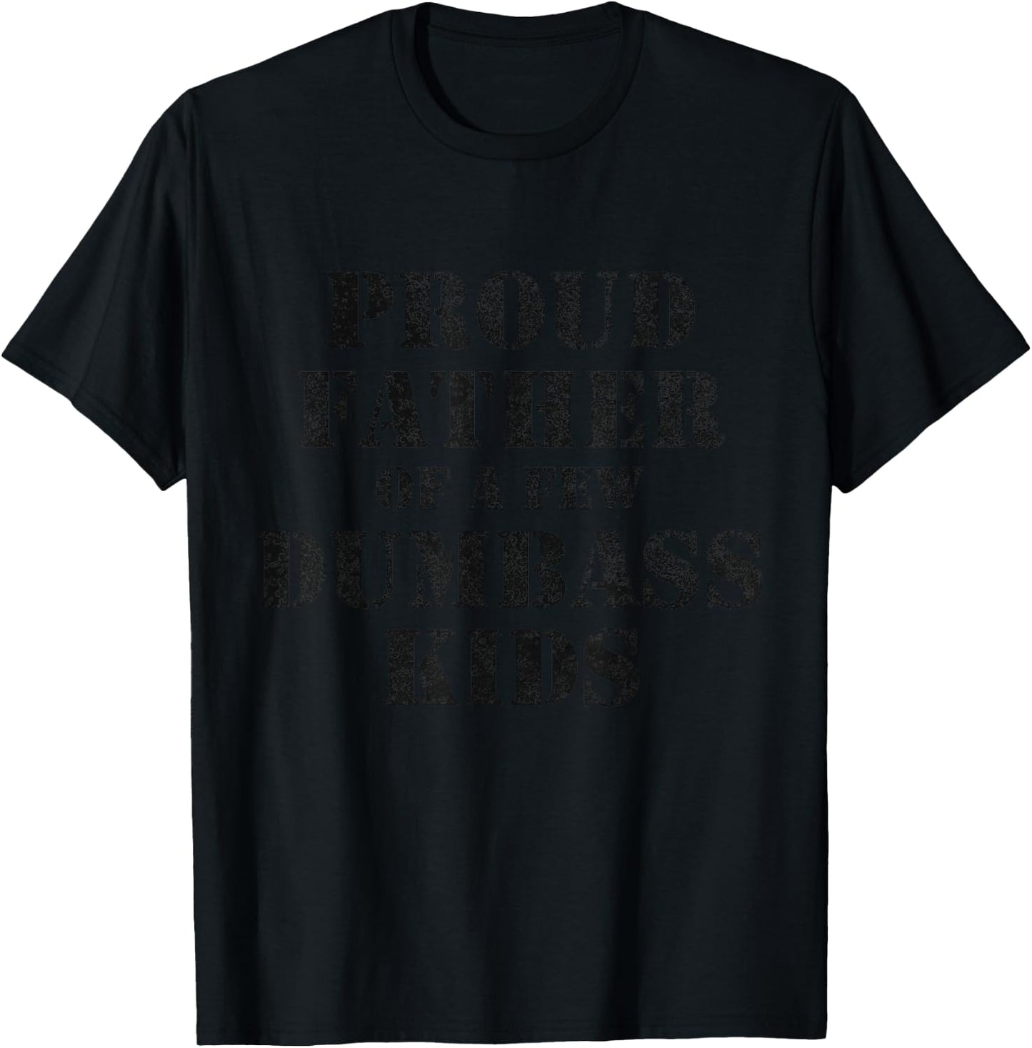 Funny Fathers Day Presents For Dad Father Of Kids T-Shirt - T-Shirt | Black