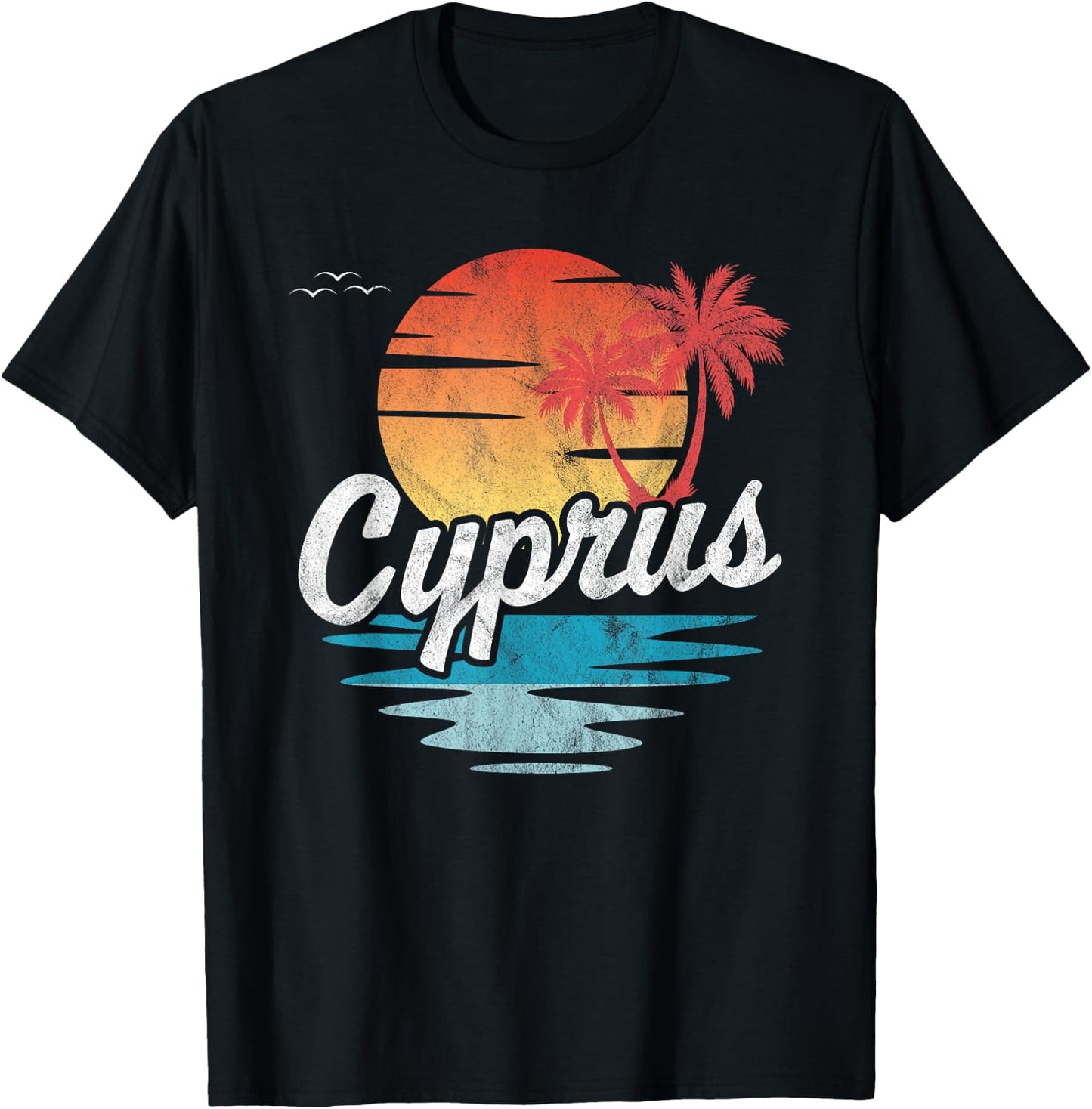 Cyprus T-Shirt - T-Shirt | Black