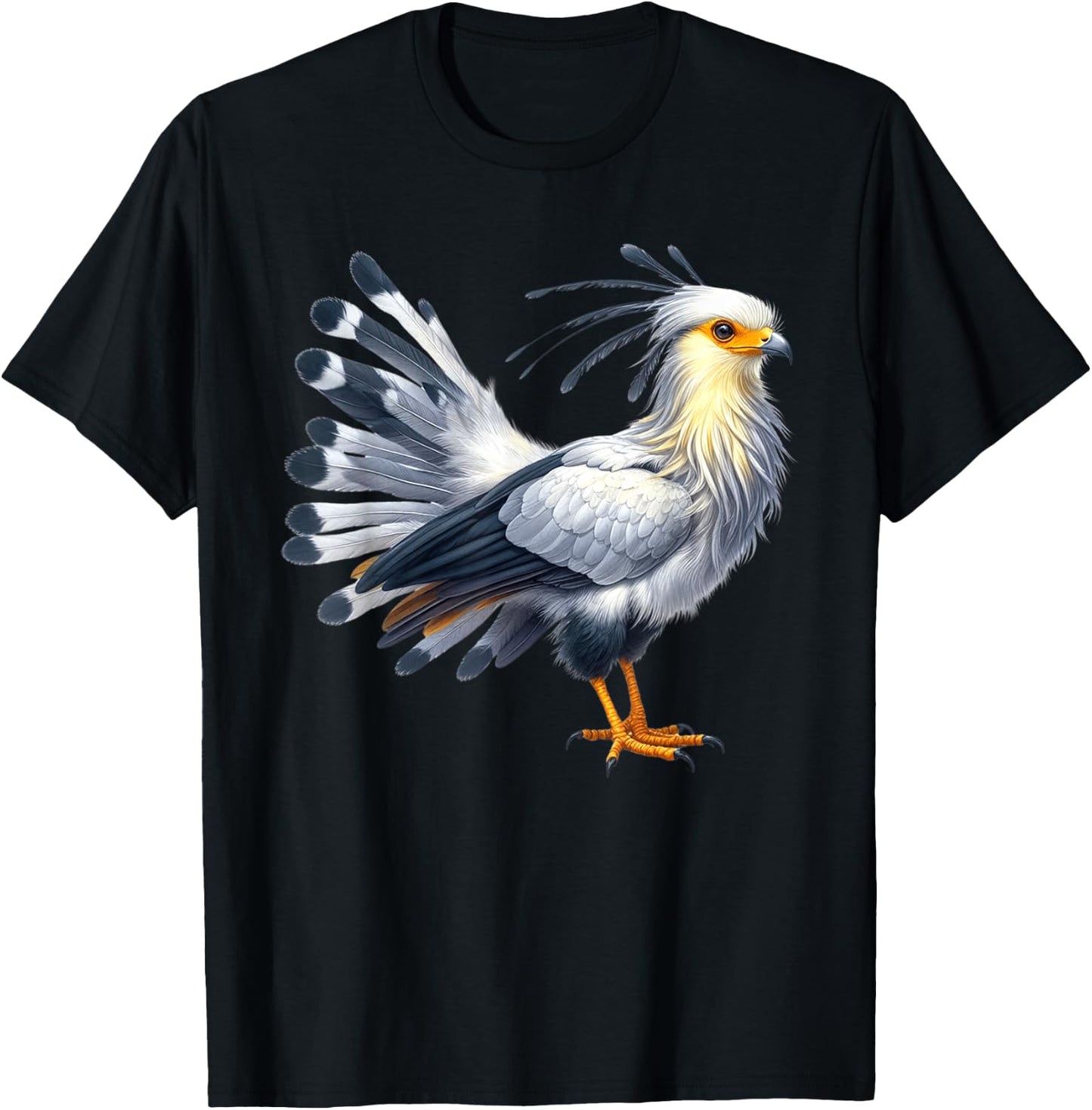 Secretarybird x Secretary Bird T-Shirt - T-Shirt | Black