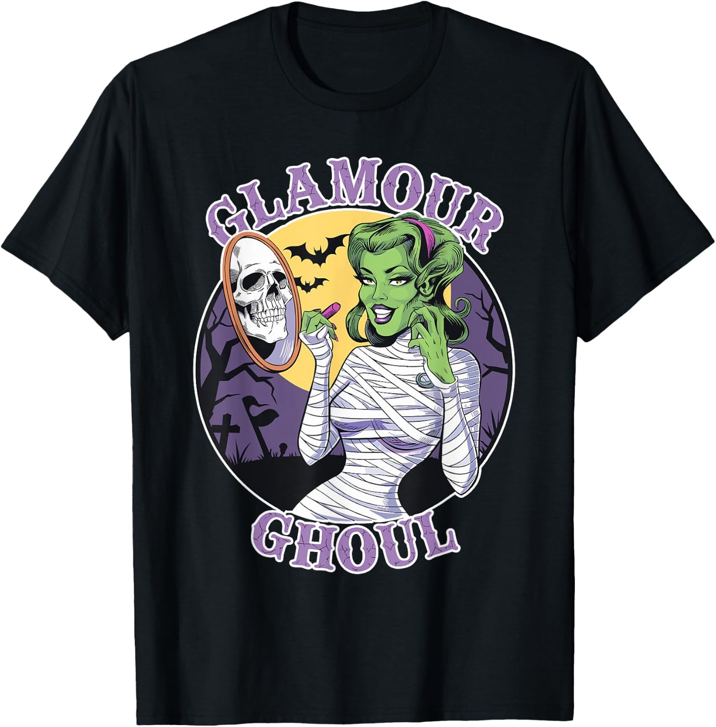 Glamour Ghoul | Ghoul Gang | Ghouls Just Wanna Have Fun T-Shirt - T-Shirt | Black