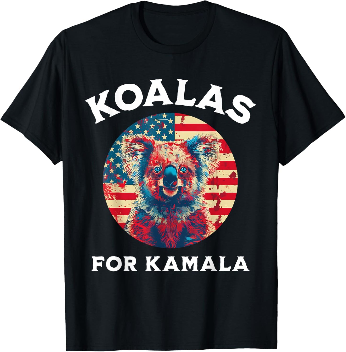 Kamala Harris - President 2024 Koalas for Kamala T-Shirt - T-Shirt | Black