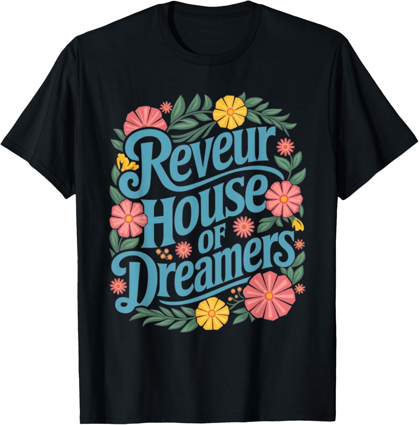 Reveur House of Dreamers School Spirit T-Shirt - T-Shirt | Black