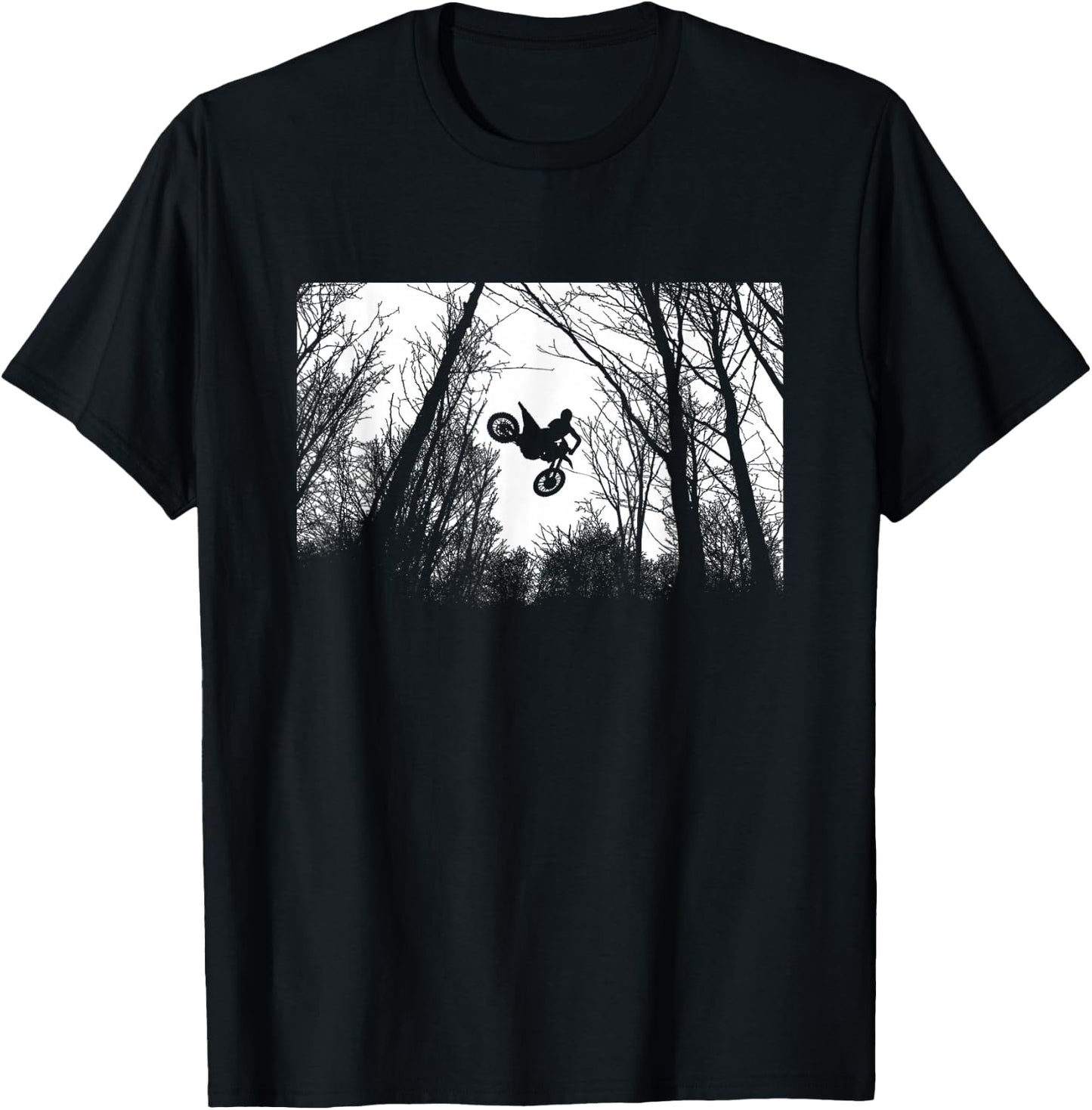 Dirt Bike Motocross T-Shirt - T-Shirt | Black