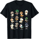 Cute Types of Duck Waterfowl Animals of the World Duck Lover T-Shirt - T-Shirt | Black