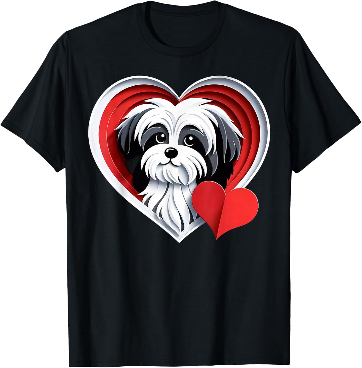 Cute Havanese T-Shirt - T-Shirt | Black