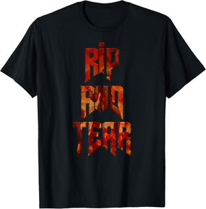 Rip And Tear Gym T-Shirt - T-Shirt | Black