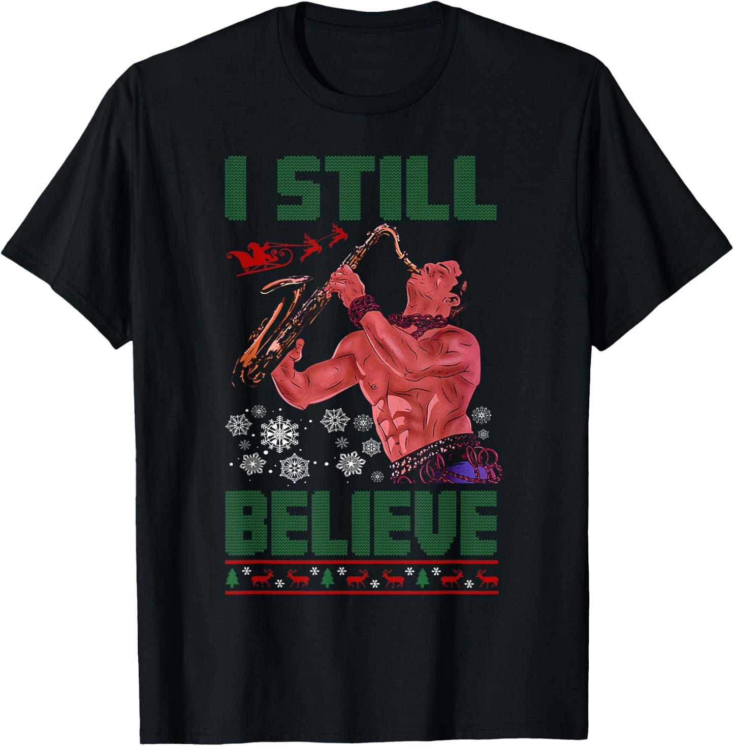 I Still Vintage Funny Movies Lovers Awesome Costume Believe T-Shirt - T-Shirt | Black