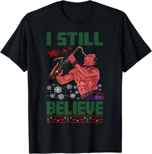 I Still Vintage Funny Movies Lovers Awesome Costume Believe T-Shirt - T-Shirt | Black