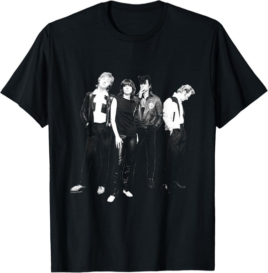The Pretenders B&W Band Photo By Simon Fowler T-Shirt - T-Shirt | Black