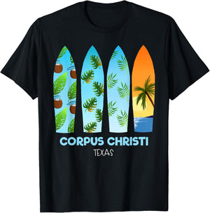 Corpus Christi Texas T-Shirt - T-Shirt | Black