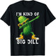I’m Kind Of Big Dill Pickle Dabbing Halloween Cucumber T-Shirt - T-Shirt | Black