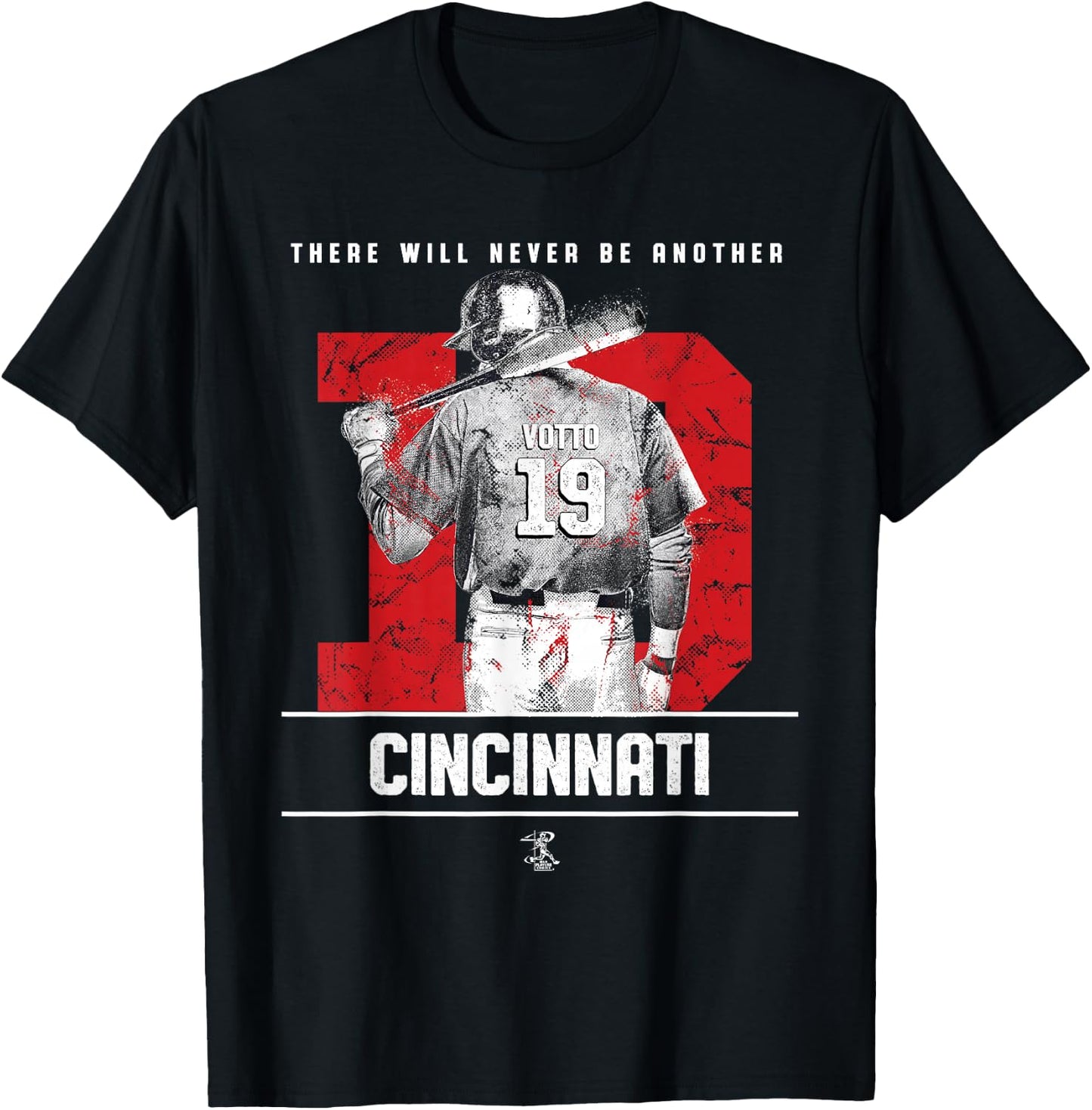 Joey Votto - There Will Never Be Another - Apparel T-Shirt - T-Shirt | Black