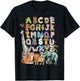 Forest Animals & Jungle Animal Idea For Kids & Animal Themed T-Shirt - T-Shirt | Black
