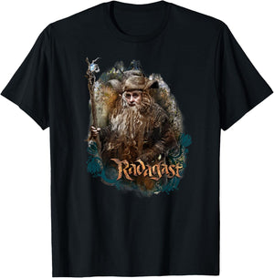The Hobbit Radagast the Brown T-Shirt - T-Shirt | Black