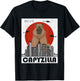 Capyzilla Capybara Japanese Art Funny Capybara Men Women Kid T-Shirt - T-Shirt | Black