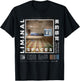 Liminal Spaces, Vaporwave, Retro T-Shirt - T-Shirt | Black