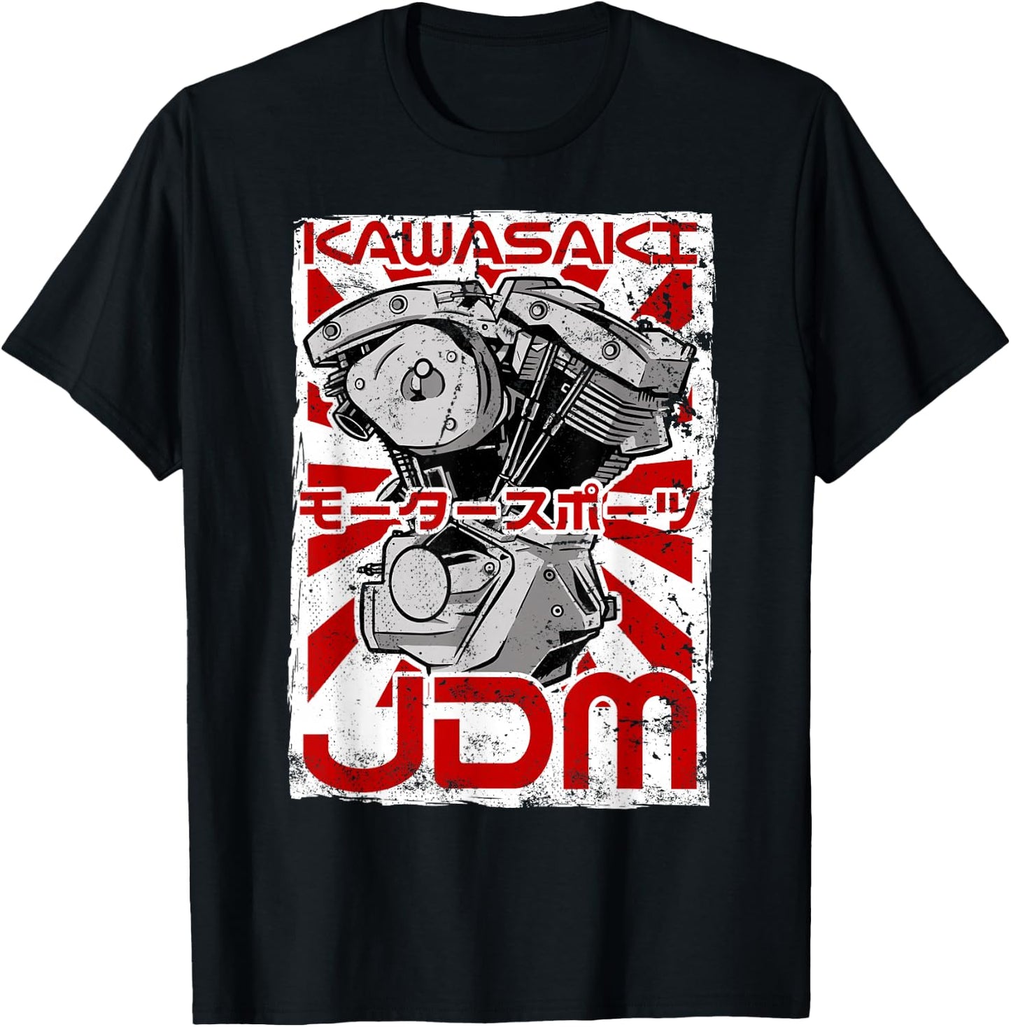 Kawasaki City 90s Retro Japan Aesthetics 80s Kawasaki T-Shirt - T-Shirt | Black