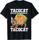 Taco Cat Spelled Backwards is Tacocat Meme Silly Cat Lover T-Shirt - T-Shirt | Black